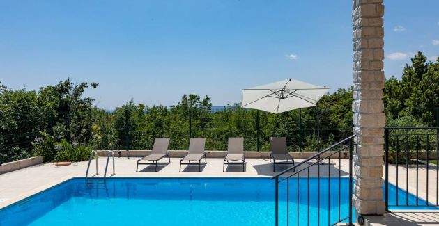 Diminici Villas / villa con 4 camere da letto e con vista mare 13B