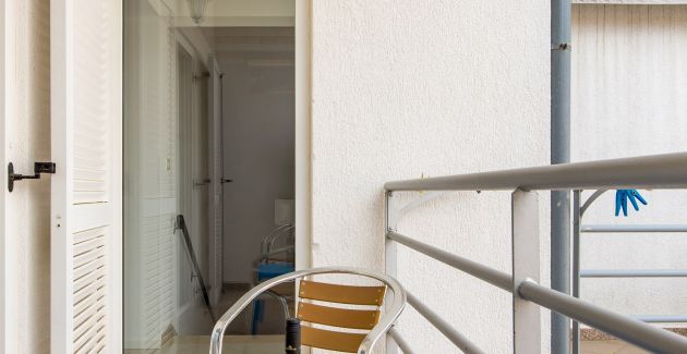 Apartment Dezela with two balconies