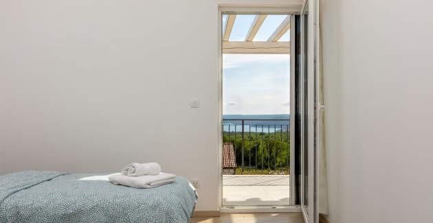 Ville Diminici / Villa con 5 camere da letto con piscina e vista panoramica sul mare 1F