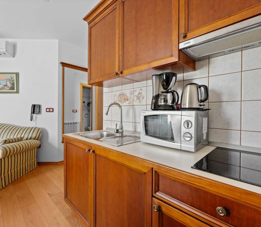 One-bedroom apartment with balcony at Villa Armin