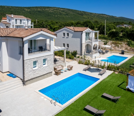 Villen Diminici / 4-Zimmer-Villa mit Pool und Meerblick 20A