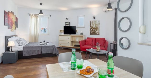 Rovinj apartments - deluxe studio with terrace