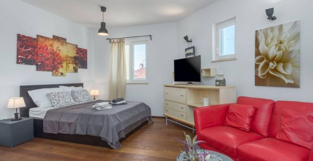 Rovinj apartments - deluxe studio with terrace