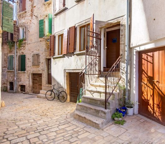 Sorgenfrei two-bedroom apartment in Rovinj Old Tow