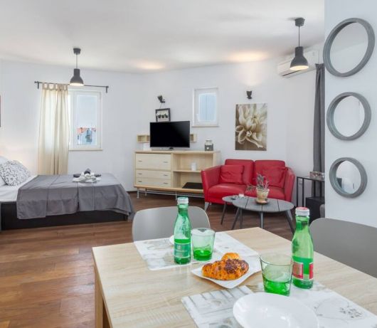 Rovinj apartments - deluxe studio with terrace