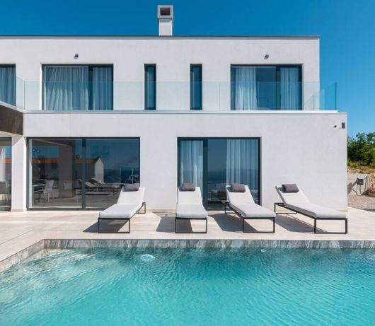 Villa Aristea with sea view, jacuzzi&infinity pool