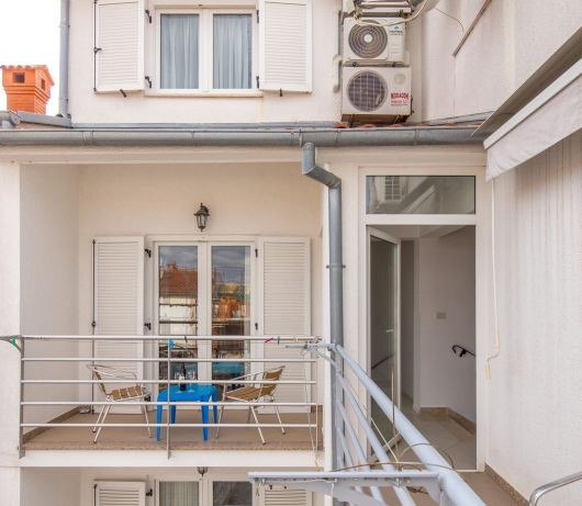 Apartment Dezela with two balconies